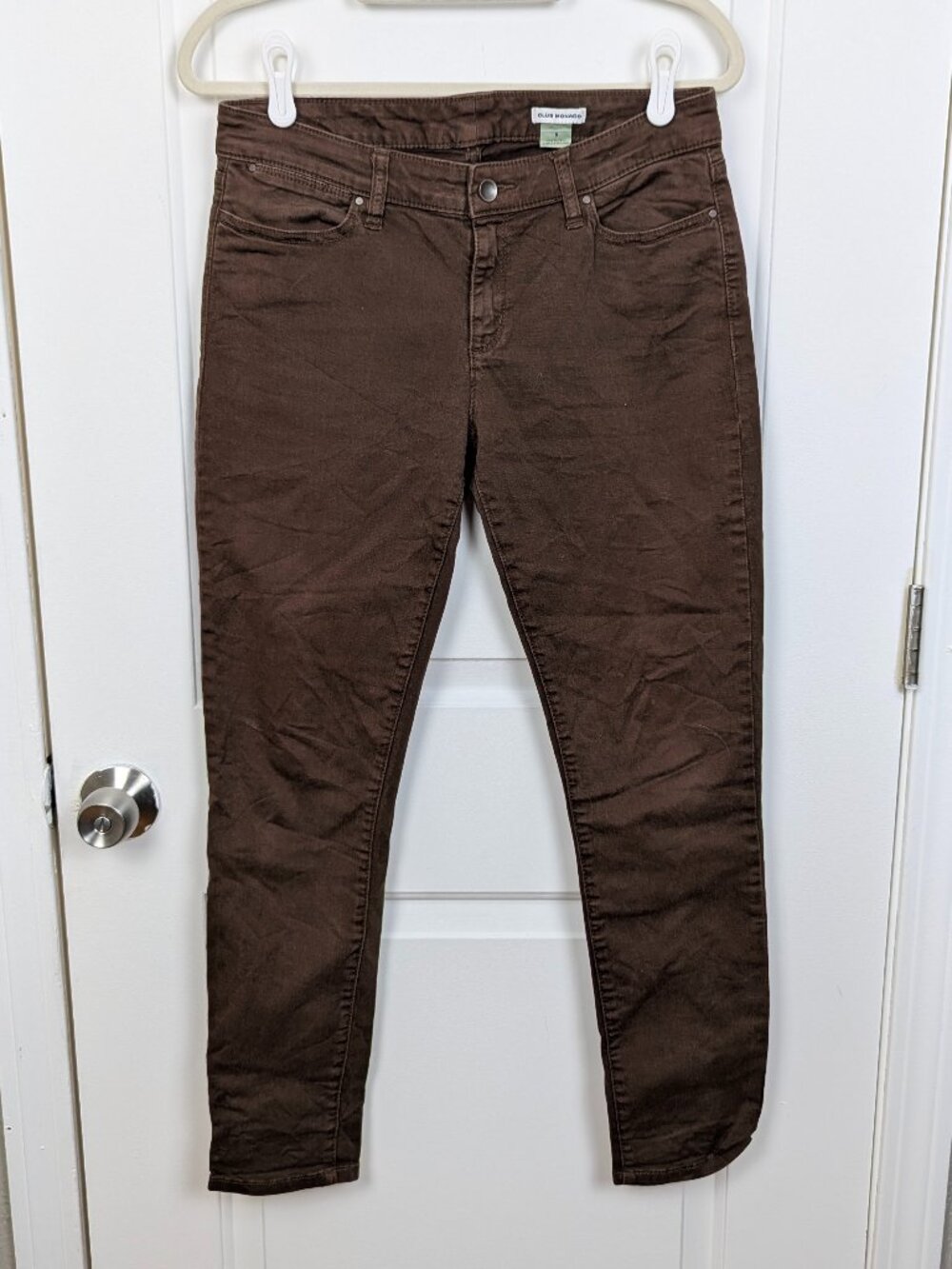 Club Monaco | Brown Skinny Stretch Pants Chino Jeans Size 8